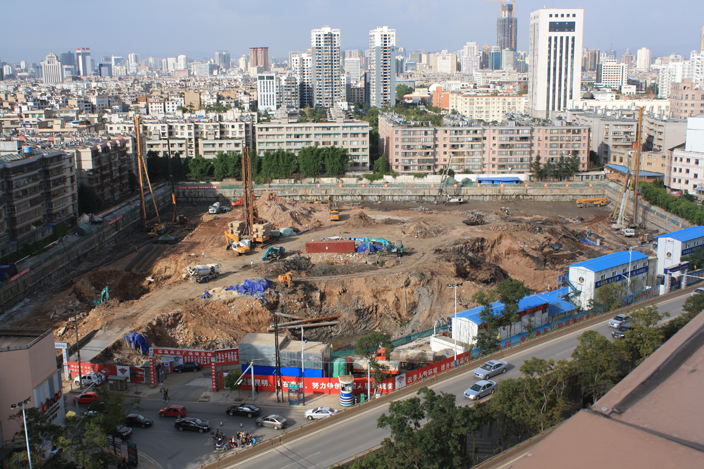 福海广场、旭东·尚景项目地下室基坑支护工程