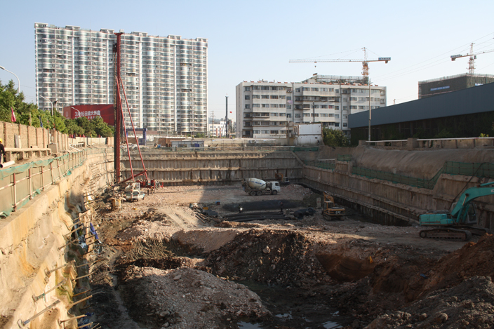 五华区沙沟埂、莲园村城中村改造项目3#、4#地块基坑支护工程
