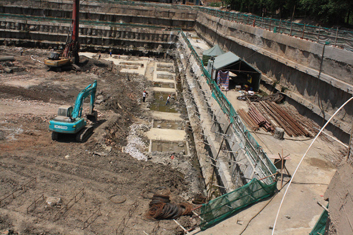 福海广场、旭东·尚景项目地下室基坑支护工程