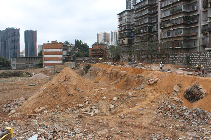云南橡胶厂基坑土方开挖及支护工程