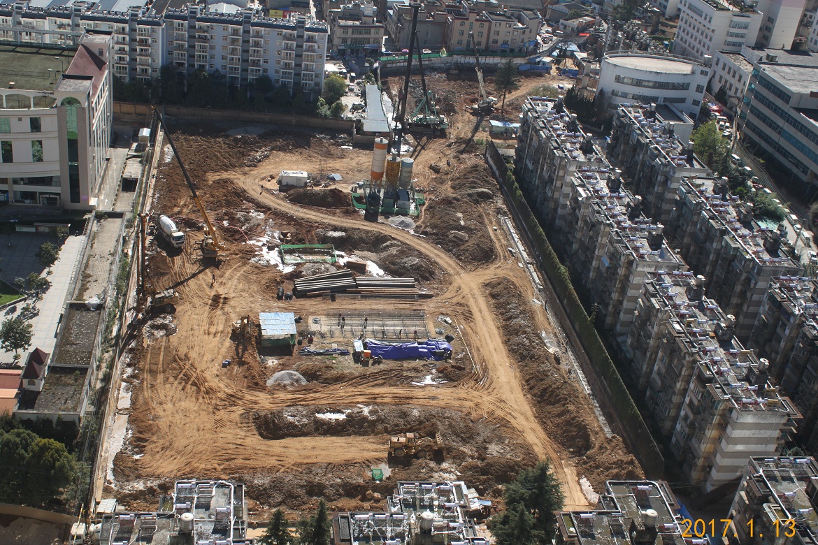 五华区KC2010-79号地块危房改造建设项目基坑支护工程