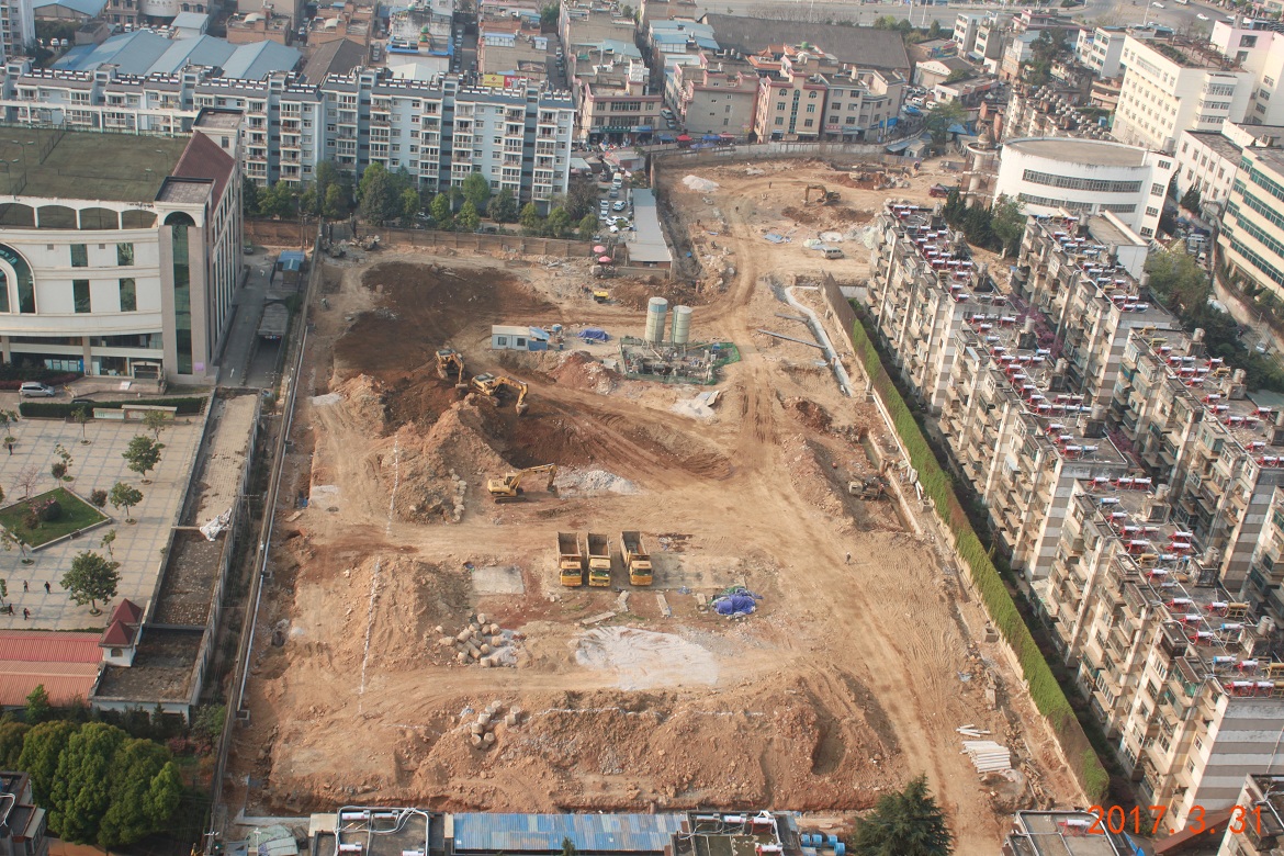五华区KC2010-79号地块危房改造建设项目工程动态图片信息