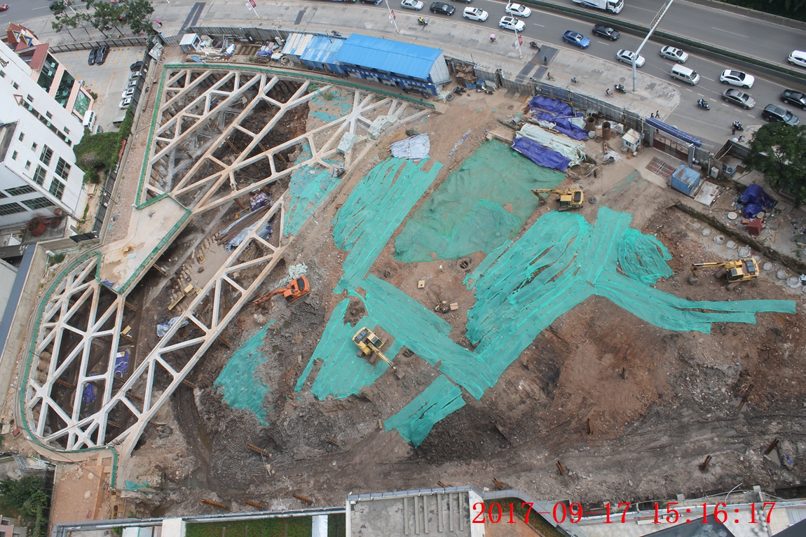 滇池时代广场2号楼地下室基坑支护工程项目 工程信息动态
